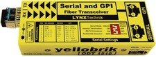 Lynx Technik AG Yellobrik ODT 1510 Serial and GPI Single mode Fiber transceiver picture