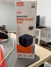 LDNIO Universal Outlet- Power Socket Cube 3 Ways Power Socket and 3 USB Ports  picture