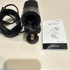 AUSDOM AW615 HD 1080P Webcam USB 2.0 Built-in Microphone with User Manual picture