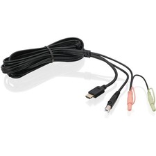 IOGEAR 6ft HDMI KVM Cable with USB and Audio (TAA Compliant) picture
