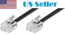 3 ft RJ25 / RJ12 Extension Cable 6 pin 6p6c Makeblock Compatible RJ 12 picture