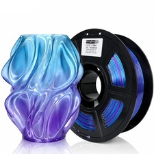 Stronghero3D PETG Translucent 3D Printer Filament,Blue to Purple,PETG 1.75mm ... picture