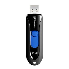 Transcend 64GB JetFlash 790 USB 3.0 Flash Drive (TS64GJF790K), 64 GB, Black picture