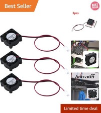 Energy-Efficient 12V Mini Brushless Fans 3-Pack for Quiet Operation & Cooling picture