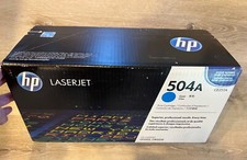 HP GENUINE TONER CARTRIDGE SET: 504X 504A SET | CE250X, CE251A, CE252A, CE253A  picture