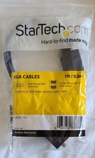 StarTech 1 ft Male VGA Split to 2 Female VGA High Density DB15 VGASPL1VV picture