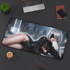2B Desk Mat, NieR Automata Gaming Mouse Pad, XXL Desk Decor picture