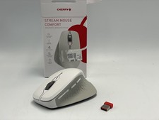 Cherry Stream Mouse Comfort Wireless Mouse - White picture