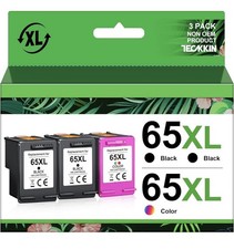 65XL Ink Cartridges Black/Color Combo Pack (3 Pack - 2 Black/1 Color) picture