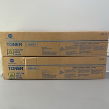 Konica Minolta TN312 Yellow Toner Cartridge For Bizhub C300 C352 Lot of 2 picture