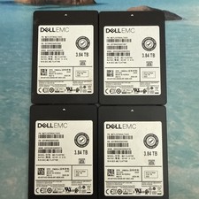 Lot Of 4 Dell Emc 3.84 Tb 95% + SSD Life Remain MZ-ILT37T8C Tested Working picture
