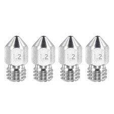 MK8 Nozzles 1.2mm 3D Printer Extruder Nozzle for 1.75mm Filament Pack of 4 picture