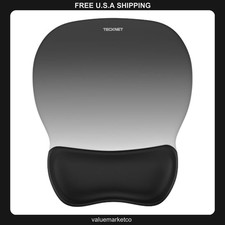 Tecknet Gel Mouse Pad with Wrist Rest, Ergonomic Non-Slip Gradient Support picture