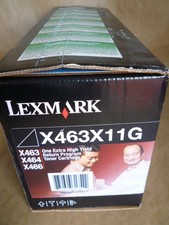 Lexmark X463X11G Extra High Yield Toner Cartridge Genuine picture