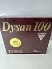 Dysan 100 Case of 10 Floppy Disks Brand New Sealed Old Stock MF2HD Formatted IBM picture