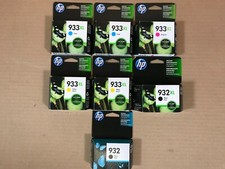 7 HP 933XL/932XL/932 (C,C,M,Y,Y,K,K) Ink Cartridges For HP OfficeJet 6100 / 6600 picture