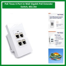 High-Performance 4-Port PoE Switch with Stable Power for Office & Home Use picture