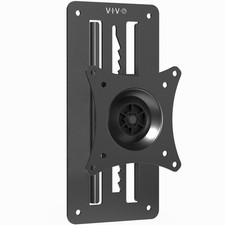 Black Flat Screen Display Mount For 17 To 32 Inch Monitors With Height Adjust... picture