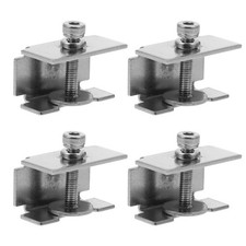 4Pcs Silver Stainless Steel Glass Bed Clips Adjustable 3D Printer Parts picture