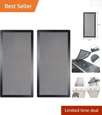 Effortless Cleaning with 120x240mm Magnetic Dust Filters for PCs - 2 Count picture