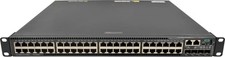 HP 5510 Series JH148A 48-Port PoE+ GE HI Switch 4x SFP+ +40G Modules 1x PSU + Rack picture