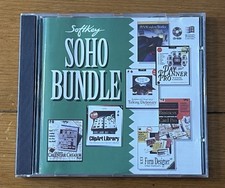 SoftKey Soho Home Bundle (Including 7 x Programs) PC CD ROM Software 1996 picture