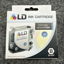 LD LC103BK LC103 High Yield Black Ink Cartridge for Brother picture