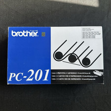 Brother PC-201 Genuine Original Black Printing Cartridge for FAX-1010/1020 picture