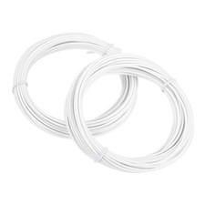 2 Pcs 3D Pen Filament 1.75mm Dia 3.3ft Length White picture
