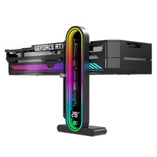 GPU Support Bracket with ARGB & Temp Display, Height Adjustable Bracket picture