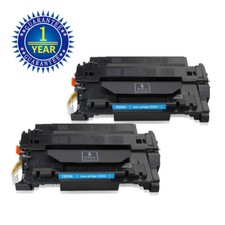 2PK CE255A 55A Toner Cartridge for HP LaserJet Enterprise MFP M525c M525f P3015n picture