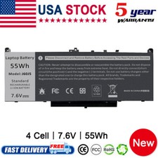 For Battery For Dell Latitude E7270 E7470 Series Laptop J60J5 R1V85 451-BBSX PC picture