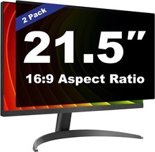 2-Pack 21.5 Inch Privacy Screen Shield– 16:9 Anti-Spy Filter for Desktop Monitor picture