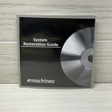 emachines System Restoration Guide CDs (24-62219-00) Brand New Factory Sealed picture
