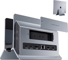 PULWTOP Vertical MacBook Docking Station Docking Station M.2 NVMe Case BD216A picture