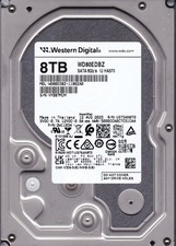 WD80EDBZ-11B0ZA0 s/n: VY0B R/N: US7SAN8T0 AUG/ 2025 8TB SATA 3.5 WESTERN DIGITAL picture