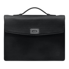 S.T. Dupont Black Document / Laptop Holder, Briefcase 093100, New In Bag picture