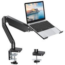 Laptop Stand Desk Mount 2 In 1 Function Monitor Laptop Mount Laptop Arm Fits Max picture