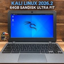 Kali Linux Laptop Kit | 4GB RAM 64GB SanDisk Ultra Fit USB | AMAZING Condition picture
