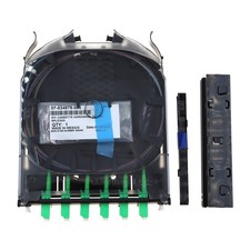 CORNING CCH-CS12-B3-P00RE 12-FIBER LC/APC DUPLEX OS2 SPLICE CASSETTE, PIGTAILED picture