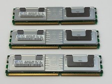 Samsung 3GB (3 x 1GB) PC2-5300F DDR2 667 ECC Server Memory Kit M395T2863QZ4-CE65 picture
