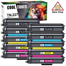 10x TN227 BK/C/M/Y Color Toner Set for Brother TN223 HL-L3210CW HL-L3230CDW picture