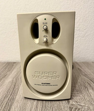 Vintage 1998 Eastern AX-4006 Multimedia Amplified Super Woofer 25W Beige picture