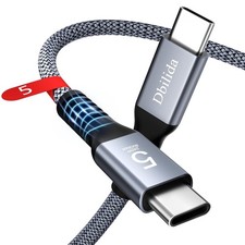 3.3ft Thunderbolt 5 Cable⚡240W⚡80GBs⚡4 Mac Book Mini HP Dell SSD iPhone eGPU PRO picture