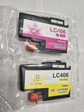 Miss Deer LC406 High Yield Compatible Ink Cartridges for Brother - M Y picture