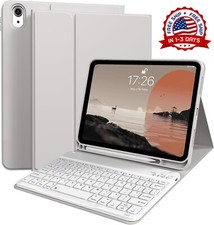 Funda con teclado para iPad de 11/10.9 pulgadas de 11/10th generación (Gris) NEW picture