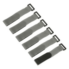 6 Pcs Battery Tie Down Straps,1