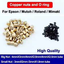 DX4 DX5 DX7 4720 XP600 TX800 i3200 Copper Screw O Ring with 4*3mm 3*2mm Ink Tube picture