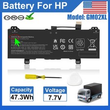 ✅GM02XL Battery For HP x360 11 G1 EE Chromebook 14-CA 917725-855 917679-271 US picture