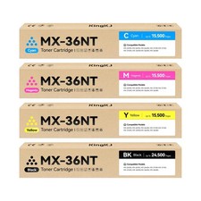 MX-36NT MX36NT Toner Cartridge Set 4-Pack Replacement Compatible with Sharp M... picture